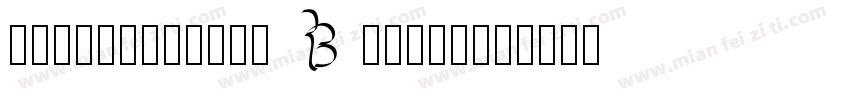 SeoulHangang B Regul字体转换
